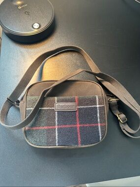 Rare Barbour Tartan Crossbody/Shoulder Purse NWOT